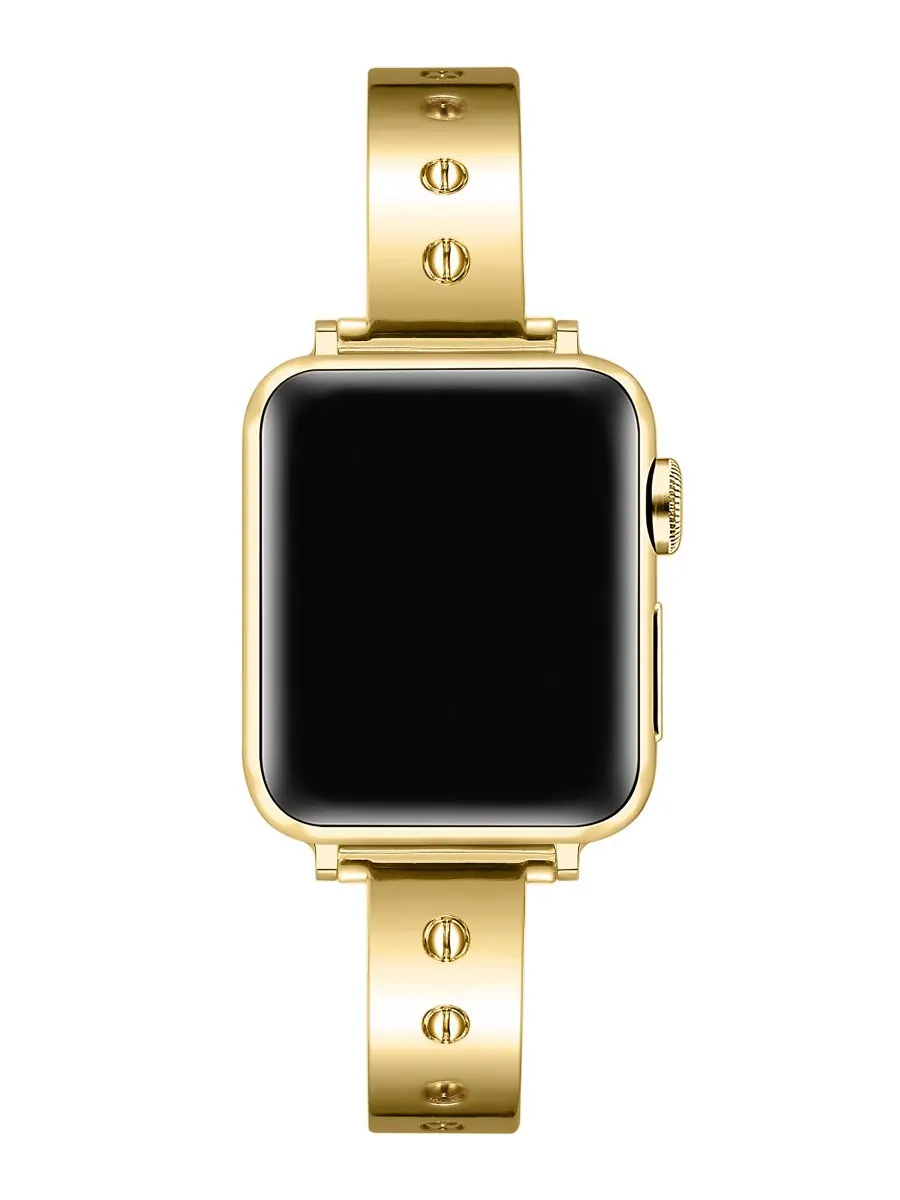 Браслет Quinn из нержавеющей стали для Apple Watch Posh Tech — изображение 4 из 4, оттенок золото