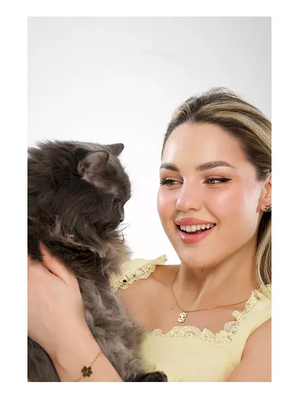 Браслет-Цепочка Purepaw с вырезанной лапой Hollywood Sensation — изображение 3 из 4, оттенок золото