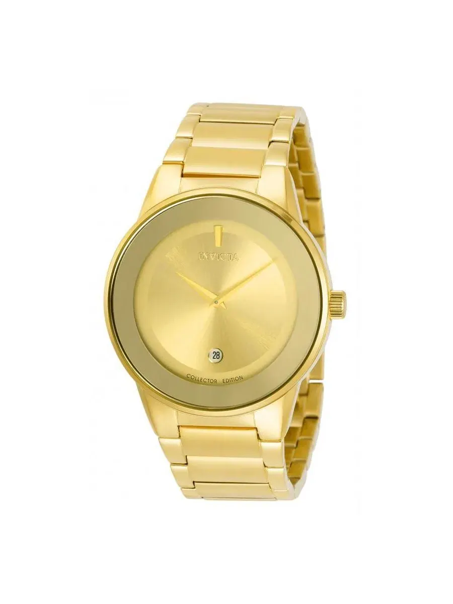 Мужские часы Specialty Quartz 2 Hand Dial Invicta — изображение 1 из 3, оттенок золото