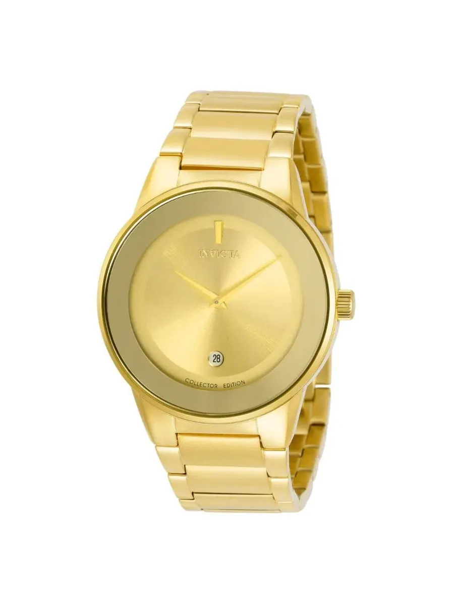 Мужские часы Specialty Quartz 2 Hand Dial Invicta — изображение 3 из 3, оттенок золото