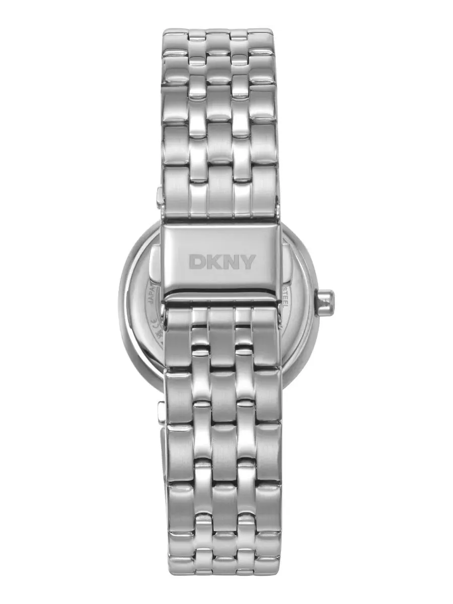 Женские часы с черным циферблатом и кристаллами, 30 мм DKNY — изображение 3 из 3, оттенок черный
