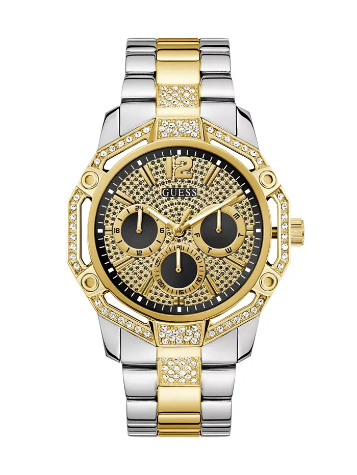 Мужские двухцветные многофункциональные часы, 46mm Guess — изображение 1 из 6