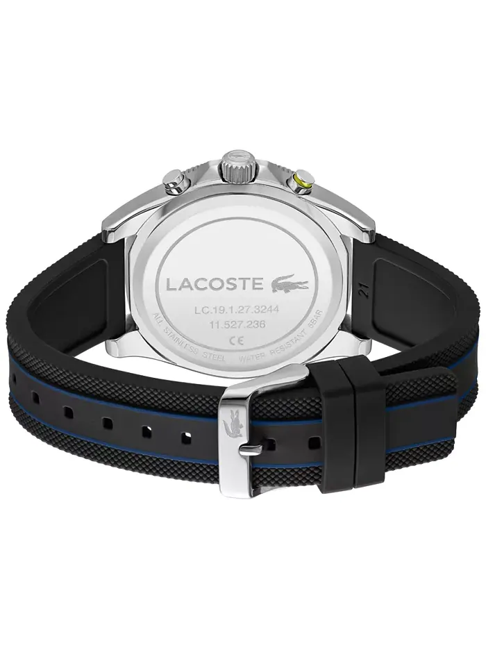 Мужские часы Mainsail Blue с силиконовым ремешком, 43 мм Lacoste — изображение 3 из 8