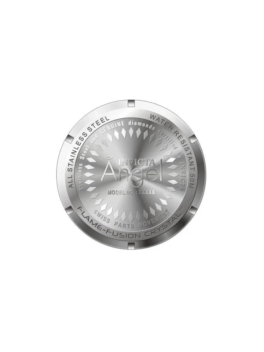 Женские часы Angel Quartz, 38 мм Invicta — изображение 2 из 3, оттенок серебряный