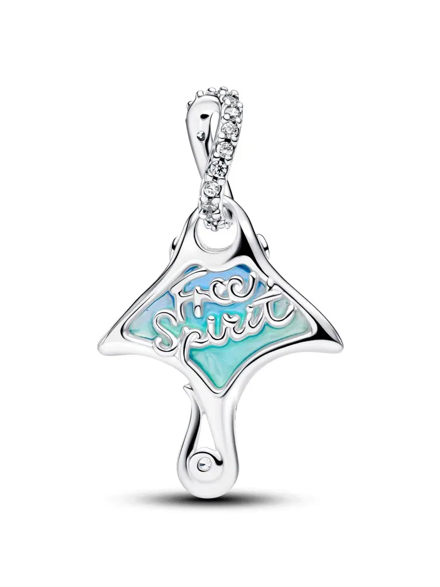 Подвеска-шарм Manta Ray Dangle Charm Pandora — изображение 2 из 4, оттенок серебристый
