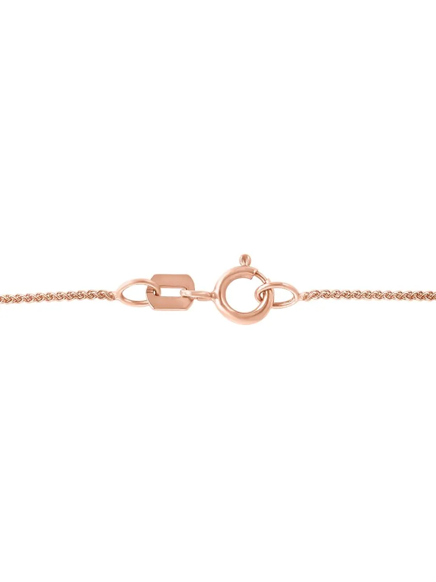 Подвеска Ruby Infinity длиной 45 см (3/8 карата) в оправе из розового золота 14 карат LALI Jewels — изображение 2 из 2