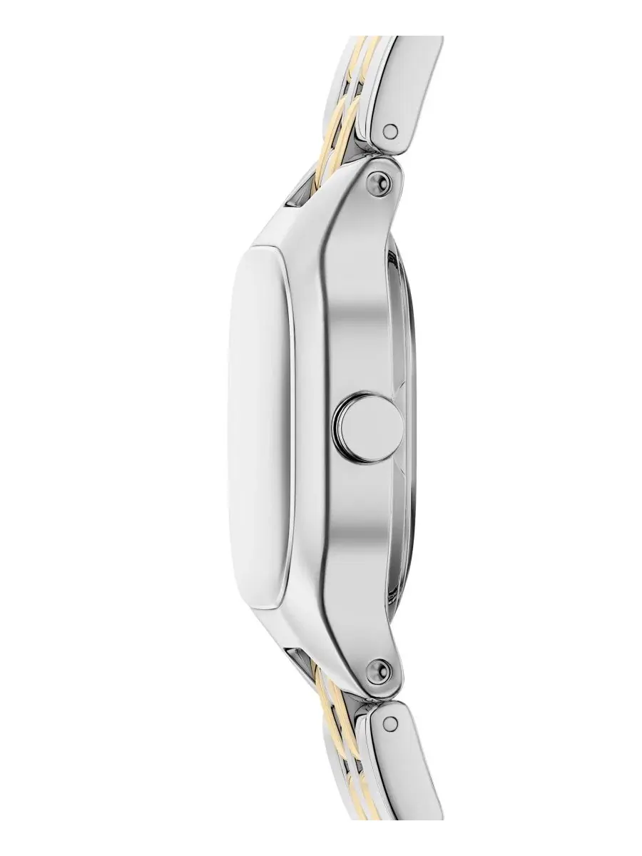Женские часы Mellem Micro Quartz Two-Hand Two-Tone Stainless Steel Less Than Skagen — изображение 2 из 7, оттенок мульти