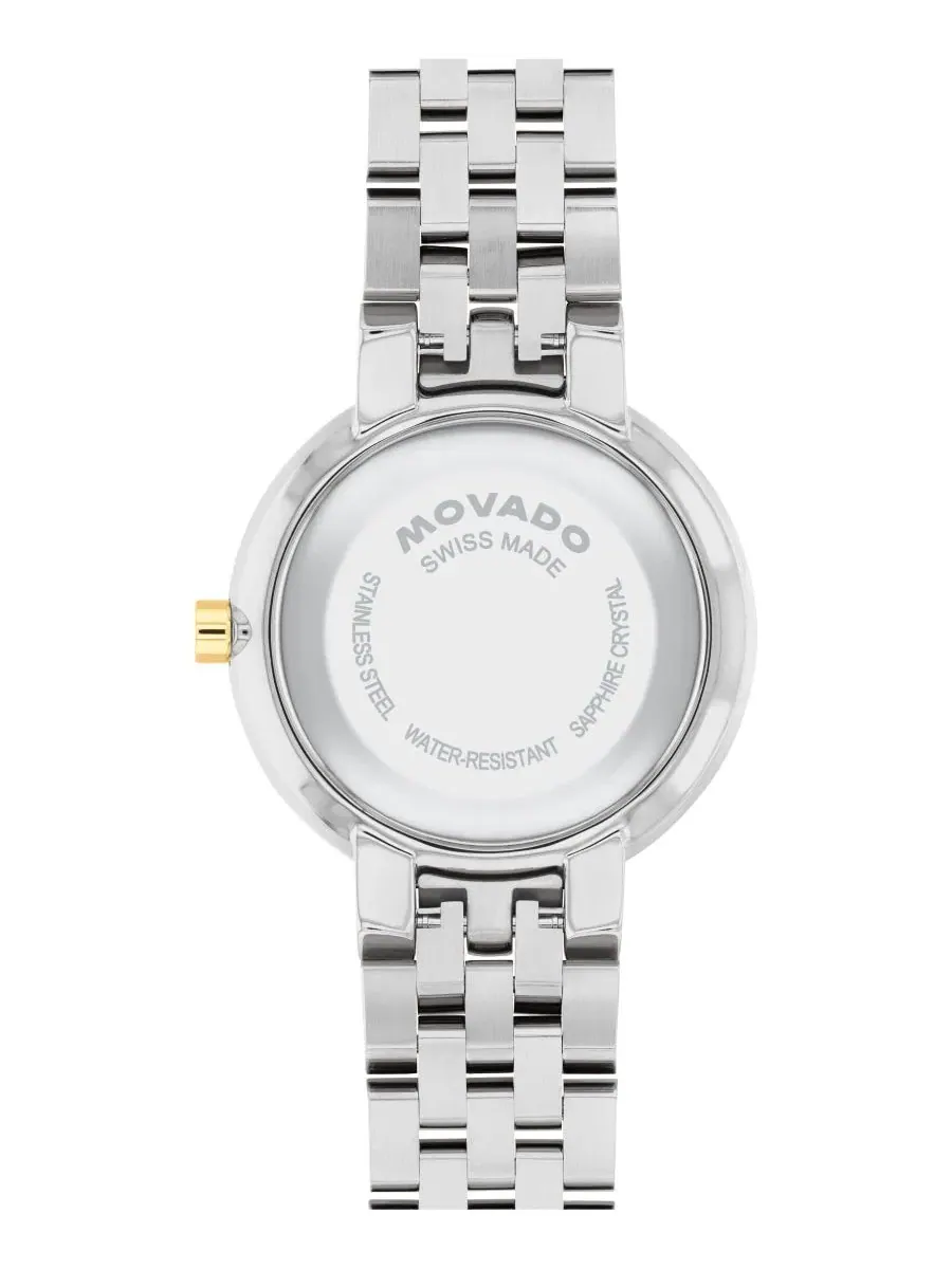 Женские часы Museum Classic Swiss Quartz из стали с PVD-покрытием Movado — изображение 3 из 3, оттенок мульти