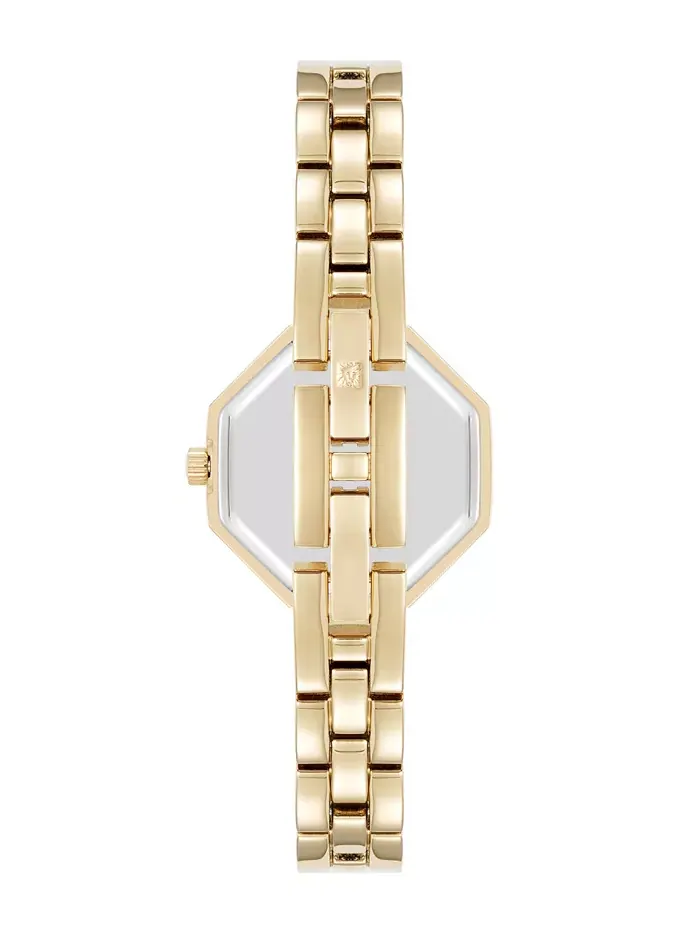 Женские часы Quartz Unique Octagonal в золотистом металлическом сплаве, 26mm Anne Klein — изображение 3 из 3