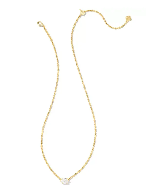 Ожерелье с подвеской Cailin из кубического циркония Kendra Scott — изображение 3 из 3, оттенок золото