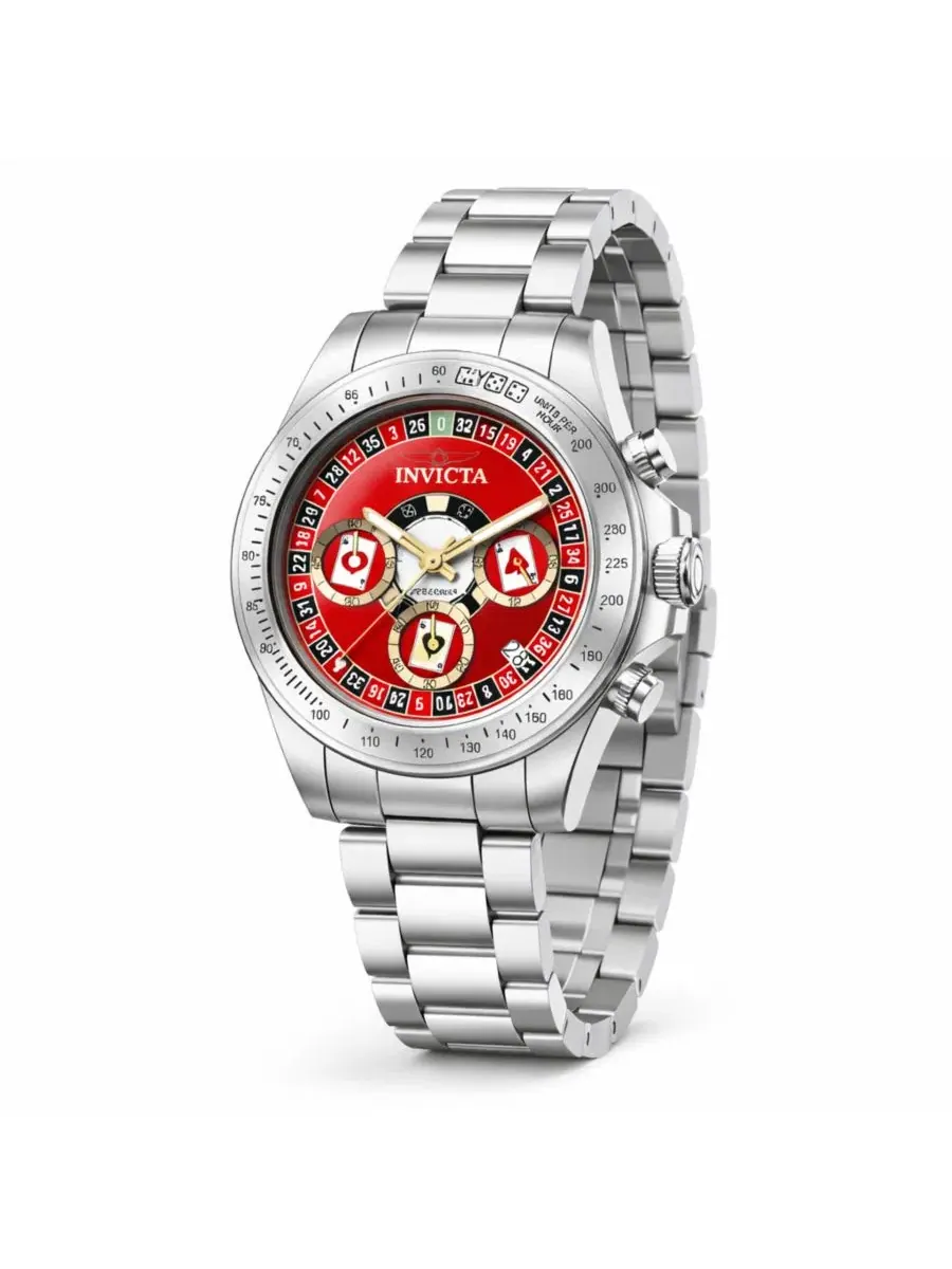 Мужские часы Speedway Quartz VD53 Dial Invicta — изображение 1 из 3, оттенок серебряный