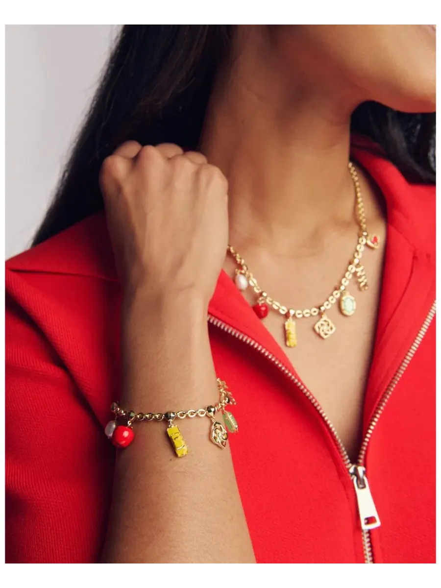 Браслет-шарм с жемчугом NYC Icon Kendra Scott — изображение 5 из 5, оттенок серебряный