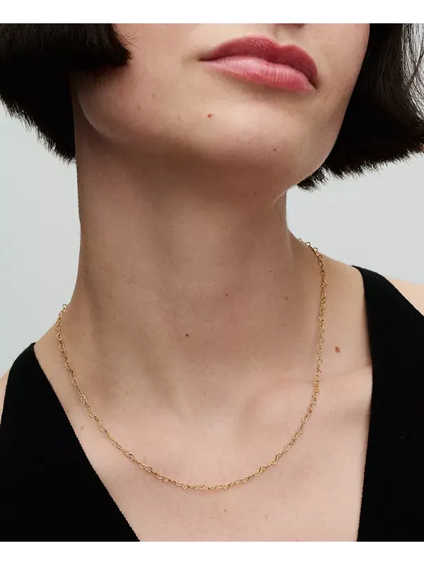 Колье In Hearts Collier 17,7 дюймов Pandora — изображение 2 из 3, оттенок золото