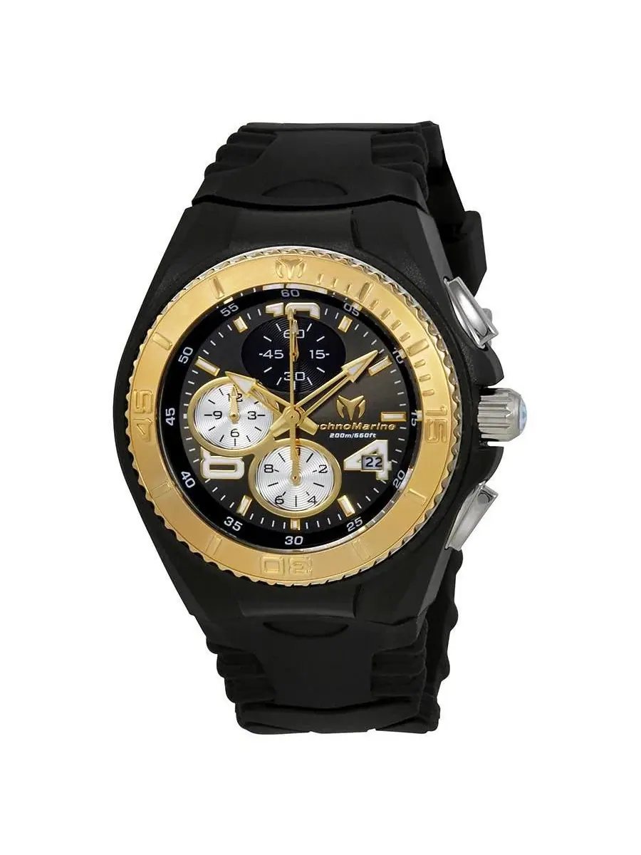 Женские часы Cruise Quartz Chronograph TechnoMarine — черный