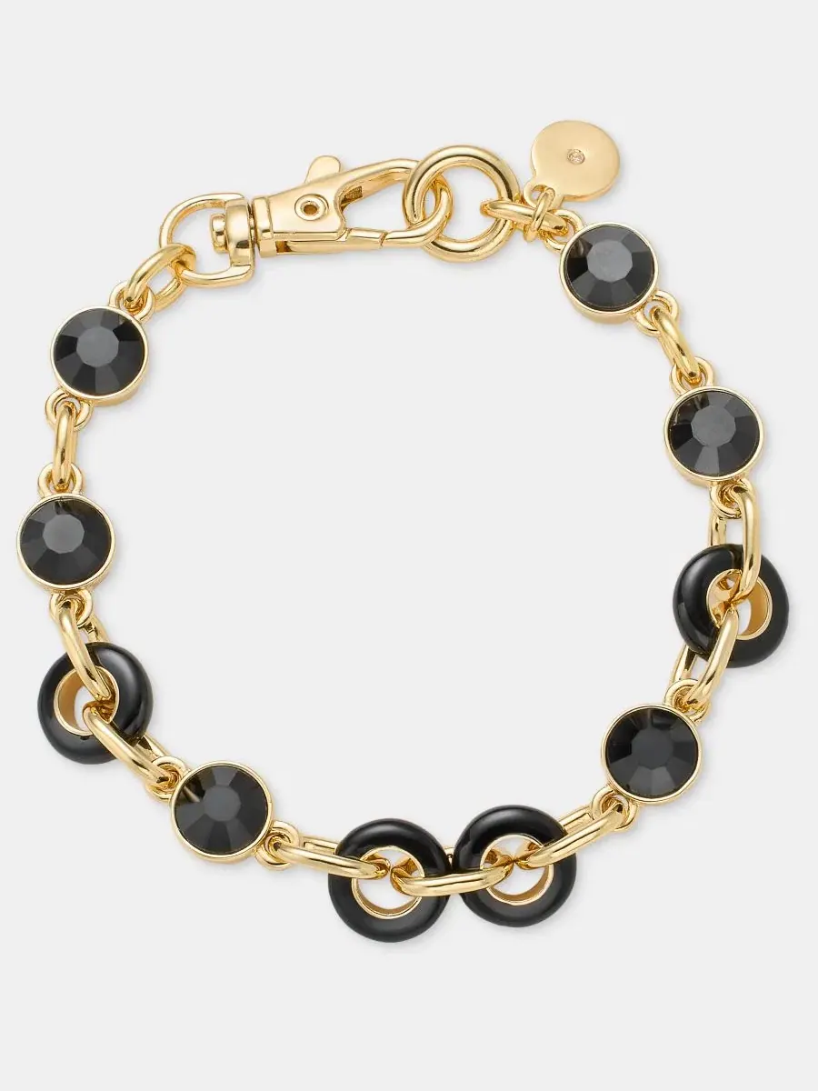 Браслет Stone Flex DKNY — изображение 1 из 3, оттенок черный