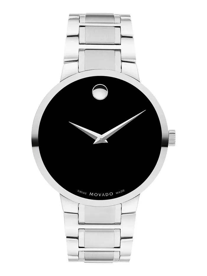 Мужские часы Portfolio Swiss Quartz из нержавеющей стали, 40 мм Movado