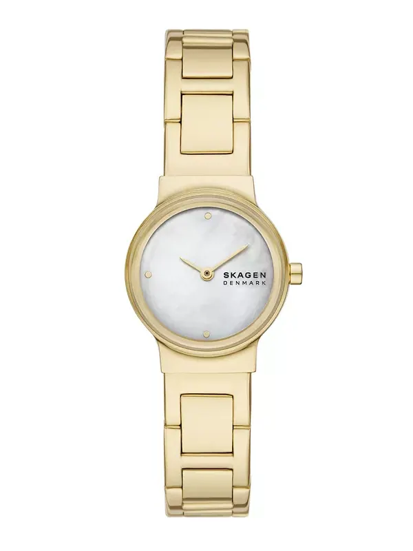 Женские часы Freja Lille из нержавеющей стали, золото, 26 мм Skagen