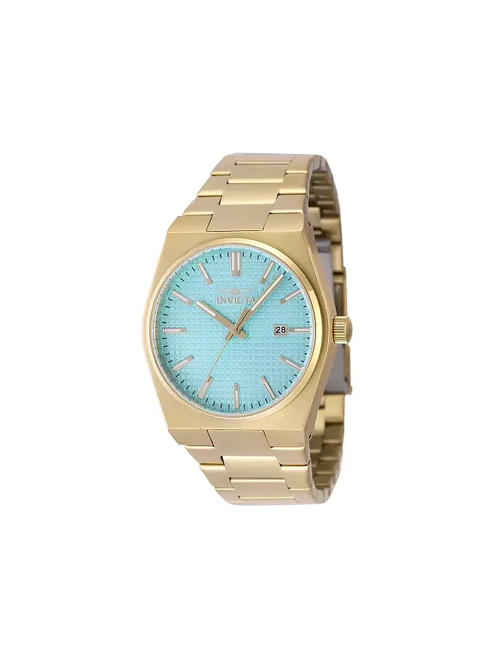 Мужские часы Speedway Quartz 3 Hand с голубым циферблатом, модель 48401 Invicta