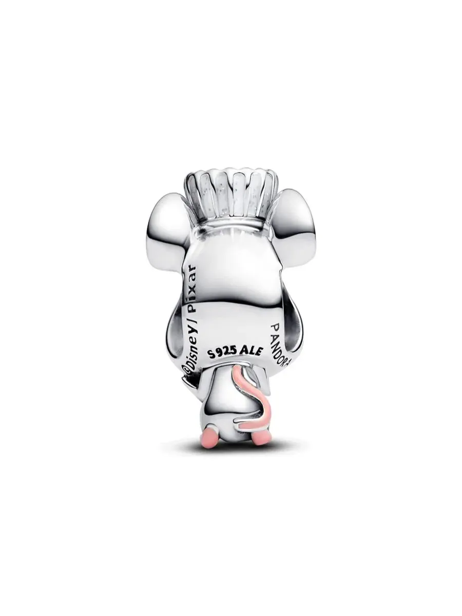 Серебряные подвески с изображением Реми из мультфильма Disney Pixar "Рататуй" Pandora — изображение 2 из 3