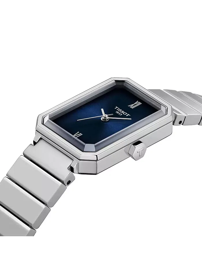 Женские часы на стальном браслете Quartz Silver, 21,80 мм Tissot — изображение 3 из 3