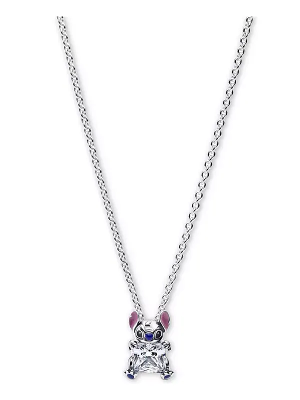 Ожерелье-Колье Disney Stitch Pandora синего цвета — изображение 1 из 4, оттенок синий