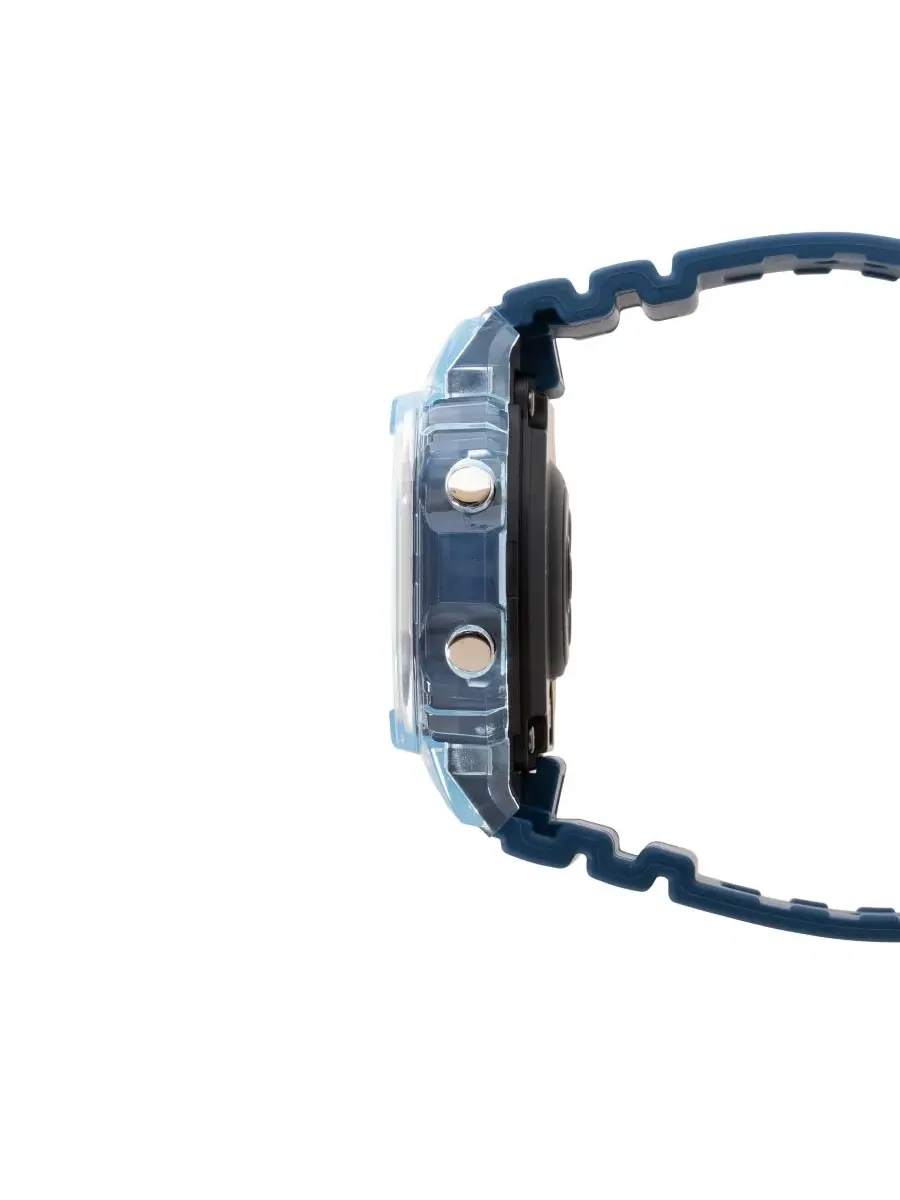Мужские часы с квадратным корпусом 51,1 мм, с Bluetooth и пульсометром G-Shock — изображение 2 из 3, оттенок синий