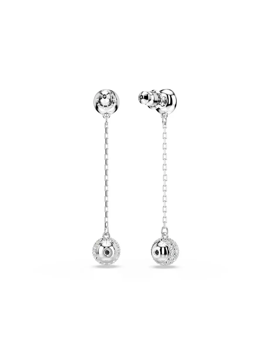 Серьги-подвески Una Angelic с родиевым покрытием Swarovski — изображение 8 из 8, оттенок серебристый прозрачный
