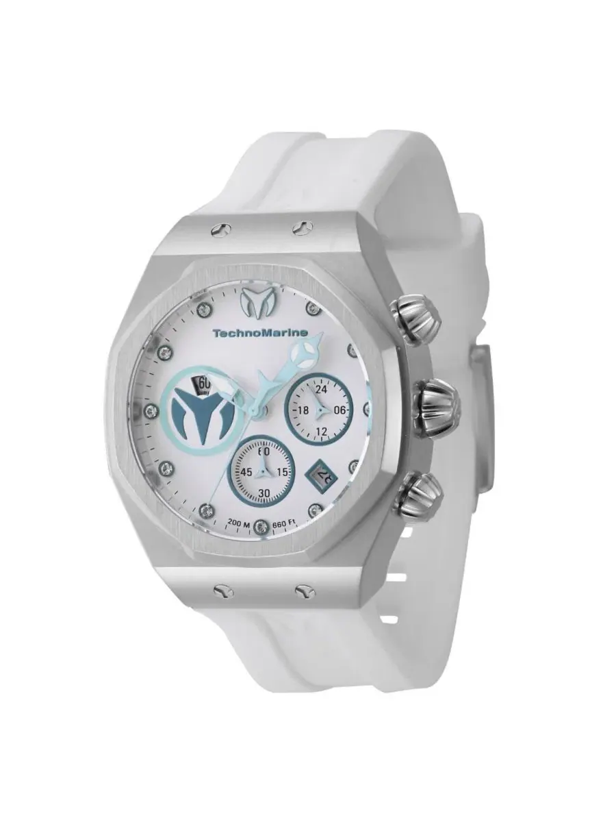 Женские часы Reef с хронографом, кварцевые, модель TM-523005 TechnoMarine — изображение 2 из 2, оттенок черный