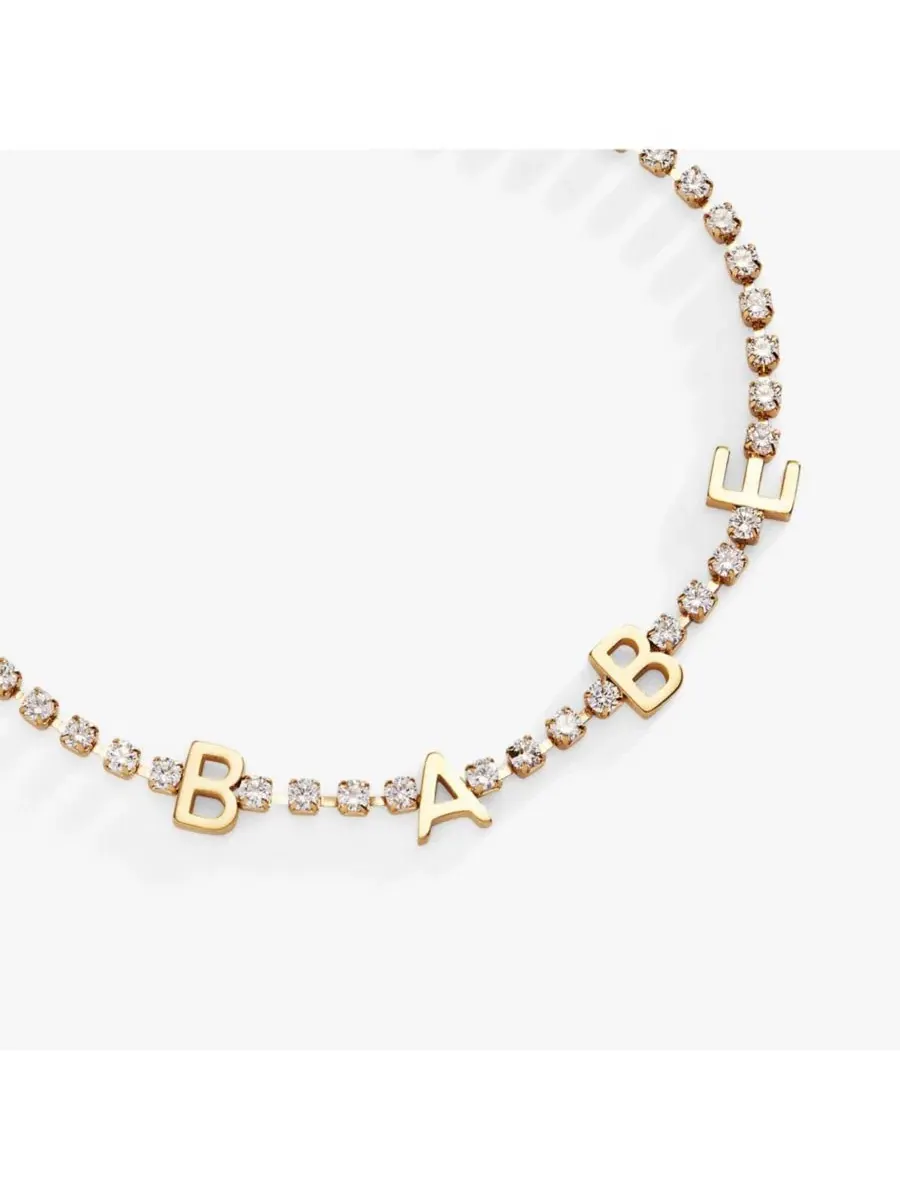Браслет-цепочка Babe Tennis Chain Alex and Ani — изображение 2 из 3, оттенок золото