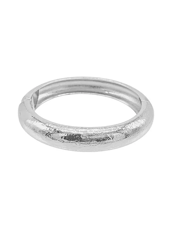 Серебряный текстурированный браслет Adornia — изображение 1 из 3