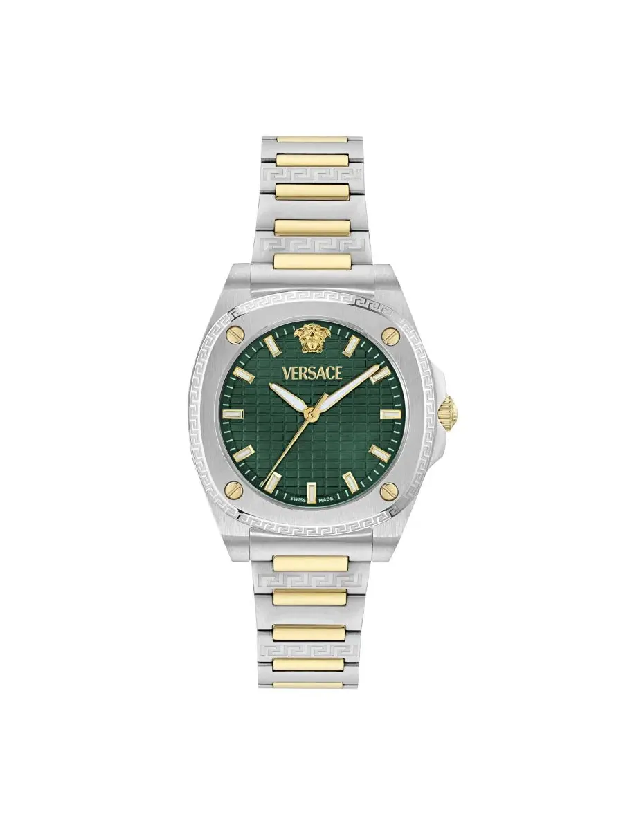 Женские часы Versace Greca Pulse, 36 мм, с браслетом из стали — изображение 1 из 4, оттенок мульти