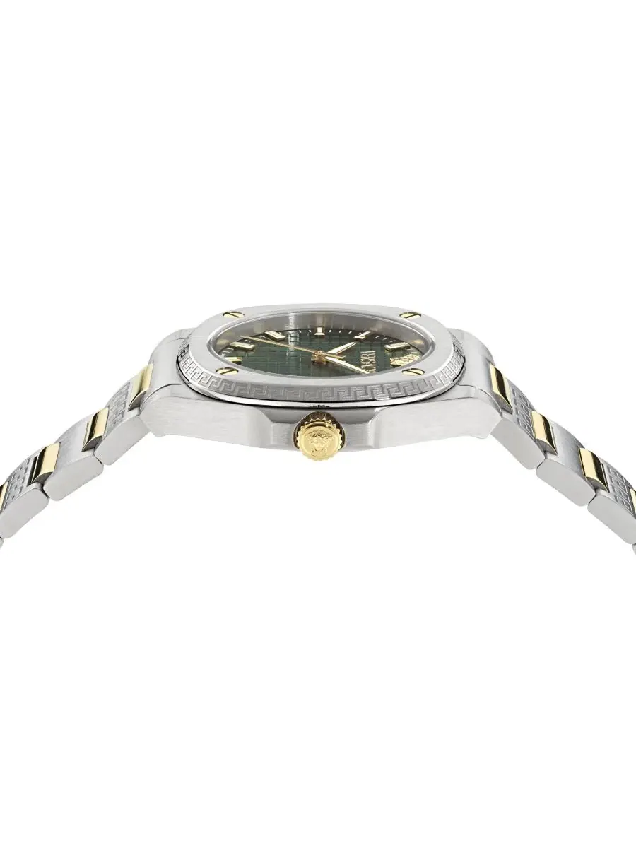 Женские часы Versace Greca Pulse, 36 мм, с браслетом из стали — изображение 2 из 4, оттенок мульти