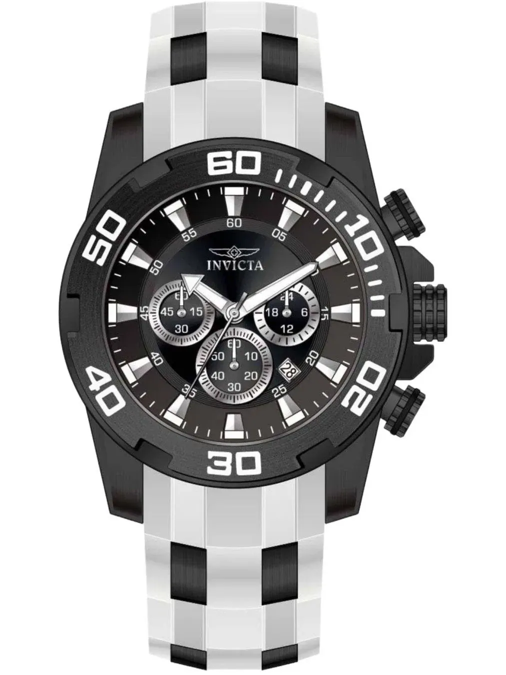 Мужские часы Pro Diver Quartz VD53 Metal Dial Invicta — изображение 2 из 3, оттенок белый
