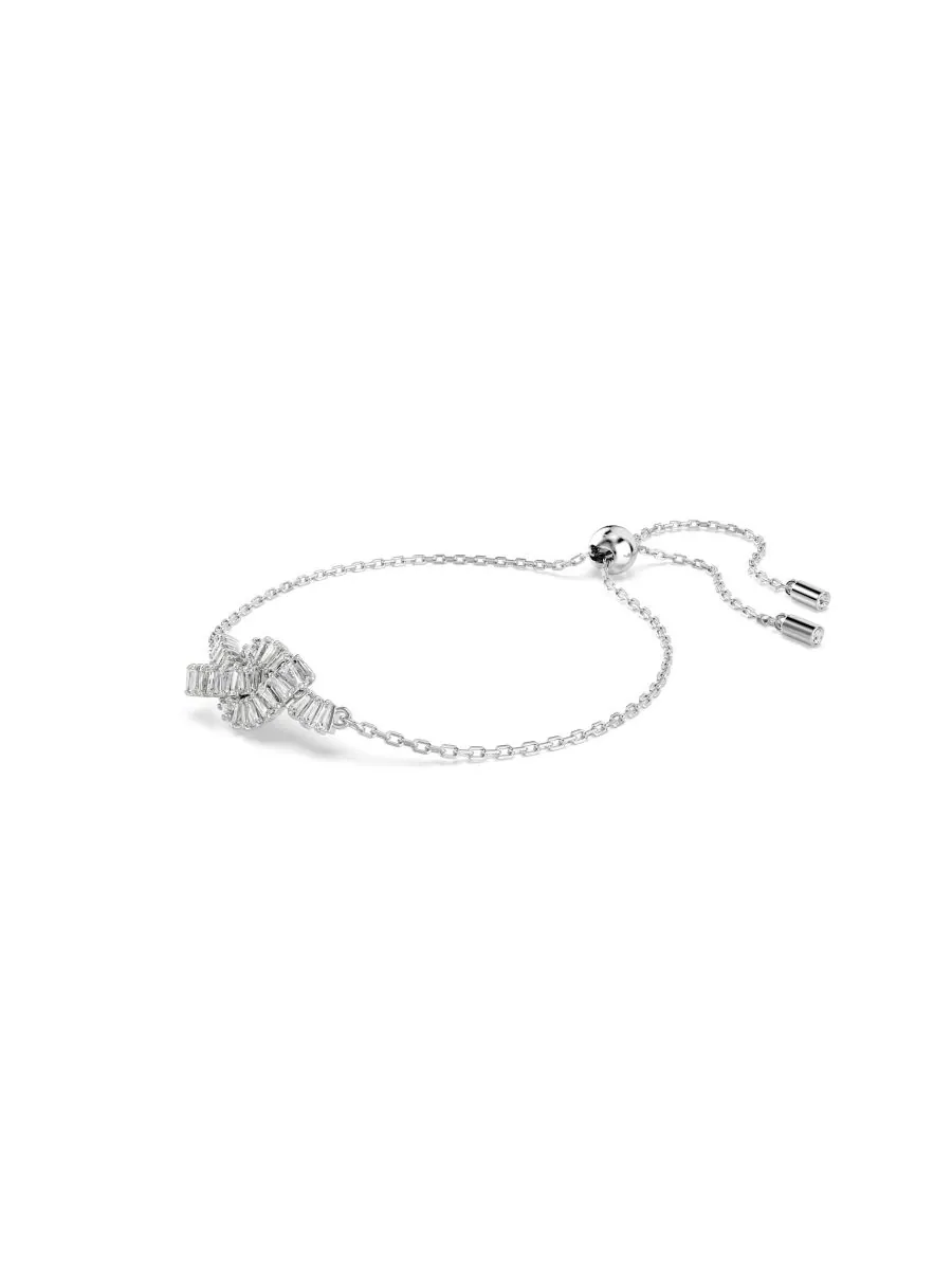 Браслет Swarovski Matrix с родиевым покрытием Swarovski — изображение 2 из 6, оттенок серебристый прозрачный