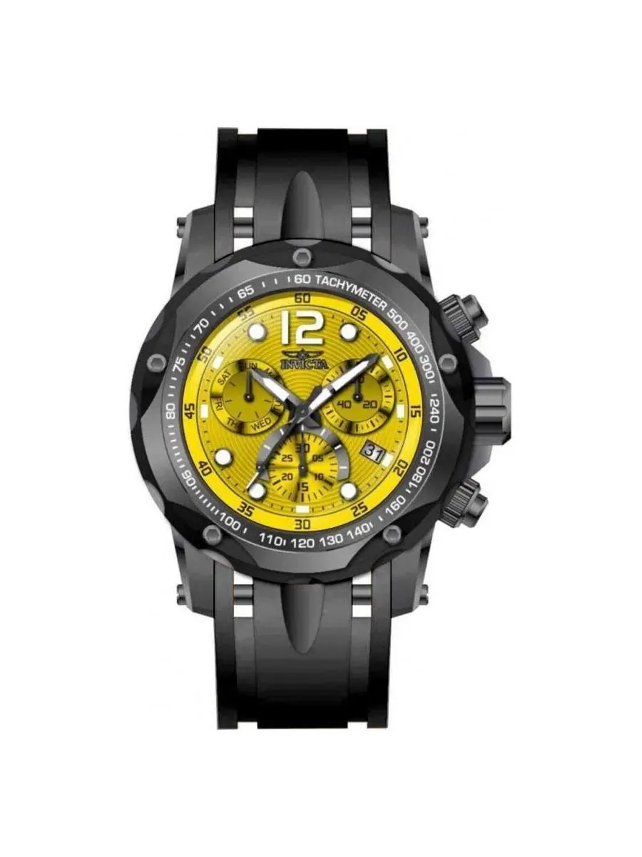 Мужские часы Speedway Quartz Invicta — изображение 2 из 3, оттенок черный
