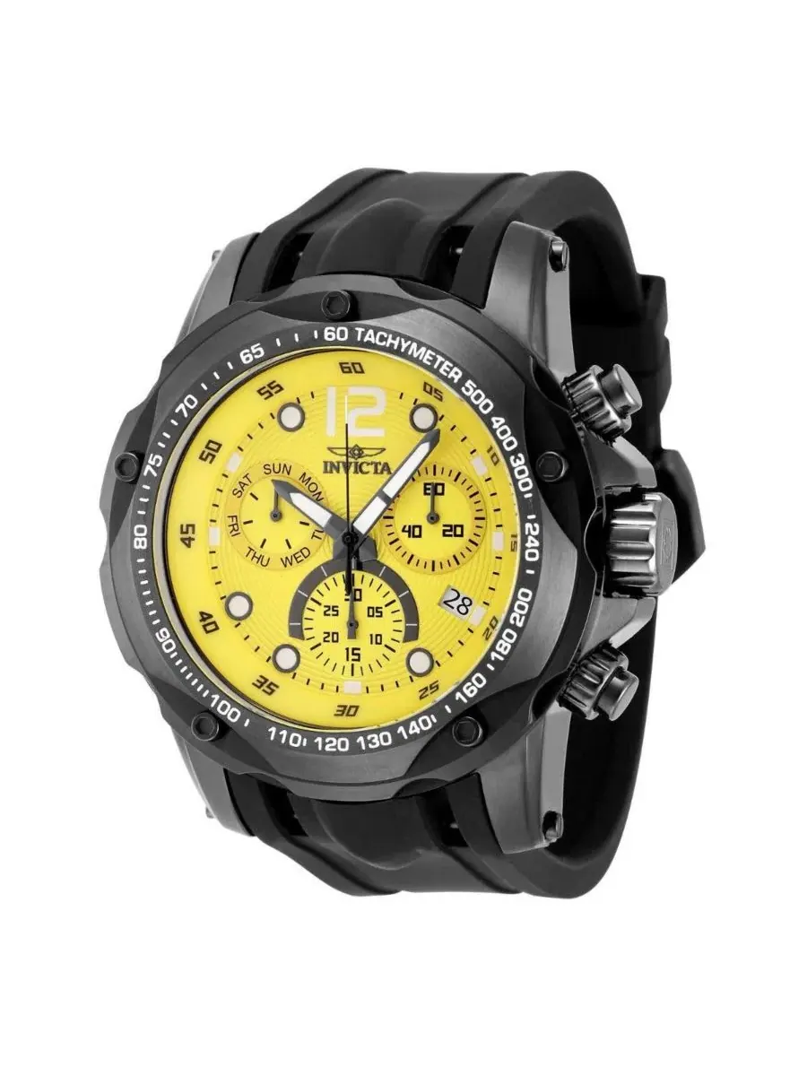 Мужские часы Speedway Quartz Invicta — изображение 3 из 3, оттенок черный