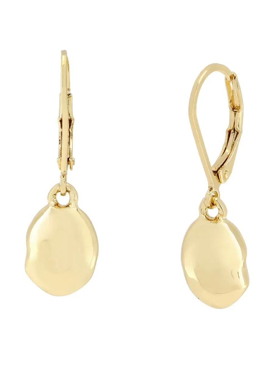 Серьги-подвески Silver Bean Drop Robert Lee Morris Soho — изображение 1 из 3, оттенок золото
