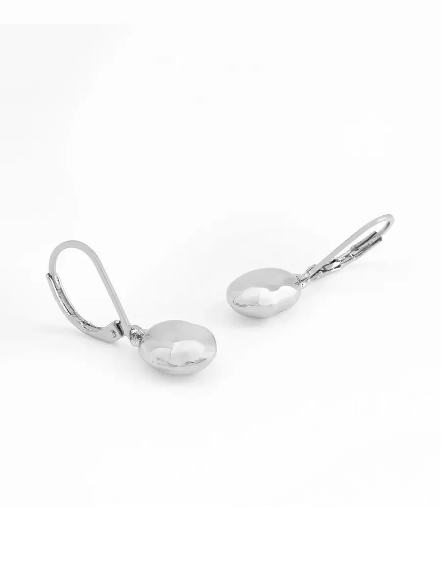 Серьги-подвески с эффектом капли Silver Bean Drop Robert Lee Morris Soho — изображение 2 из 3, оттенок серебряный