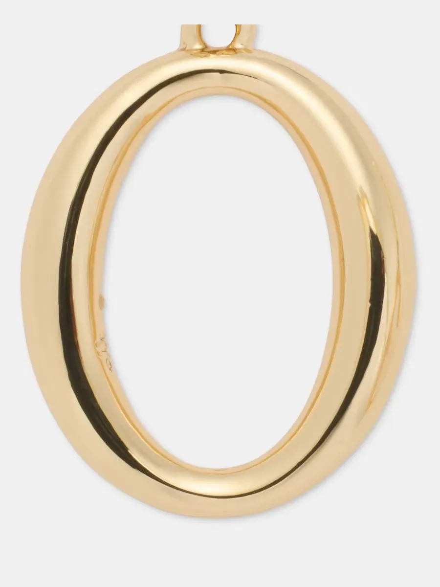Серьги-подвески Open Oval Drop Lauren Ralph Lauren — изображение 4 из 4, оттенок золото