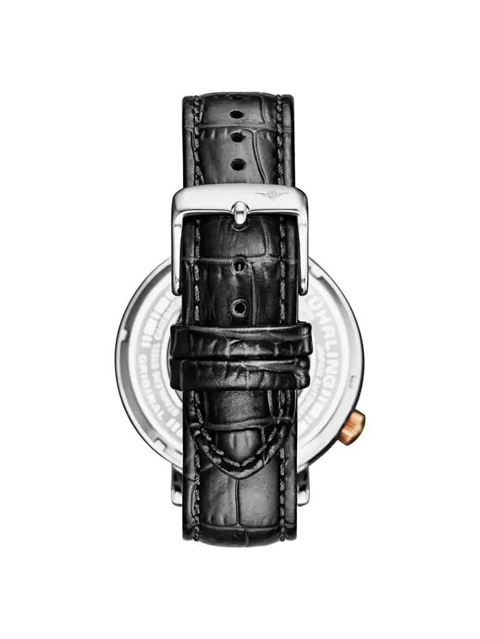 Мужские часы 1021 Quasar Skeleton Automatic, 42 мм Stuhrling — изображение 2 из 4, оттенок черный
