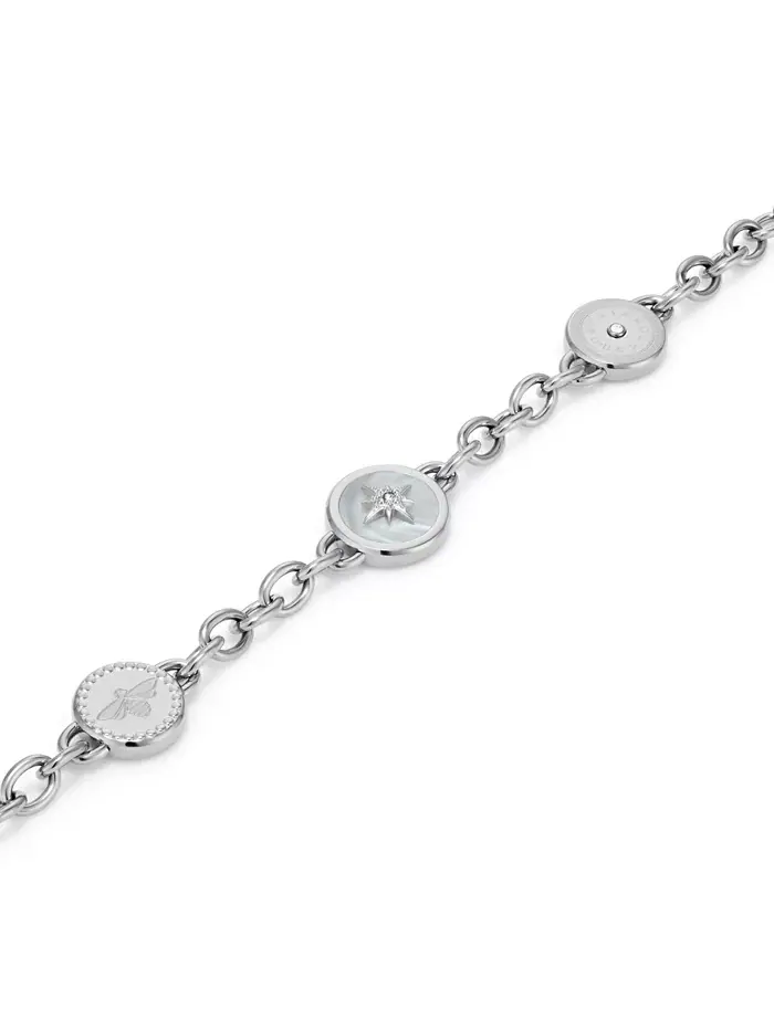 Браслет с подвесками Signature Charms серебристого оттенка Olivia Burton — изображение 3 из 5