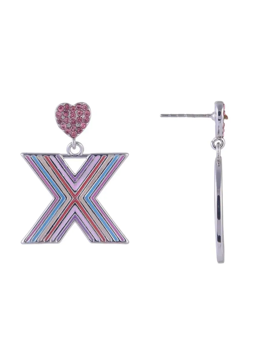Серьги-подвески XO Hallmark — изображение 2 из 4, оттенок нет цвета