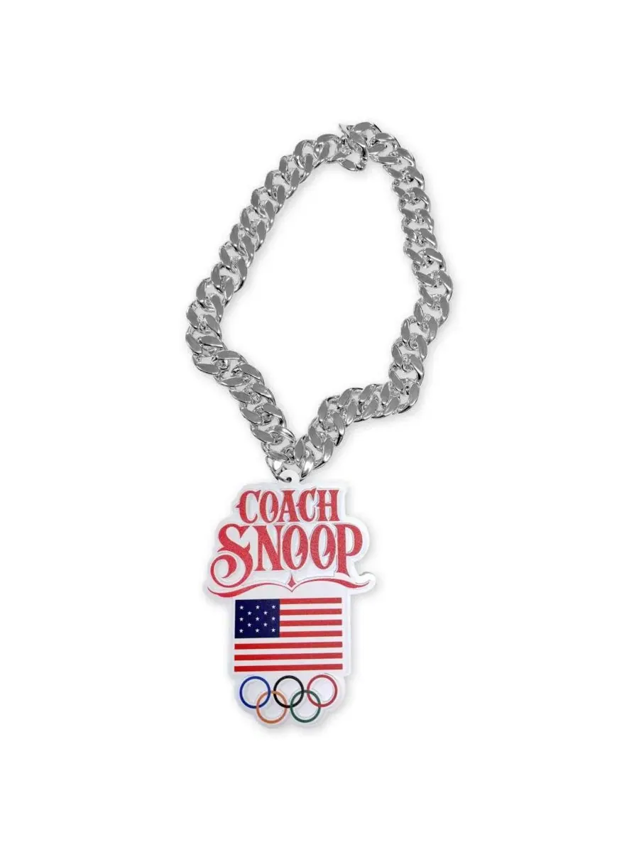 Фан-цепочка Coach Snoop Honav — изображение 1 из 1, оттенок белый