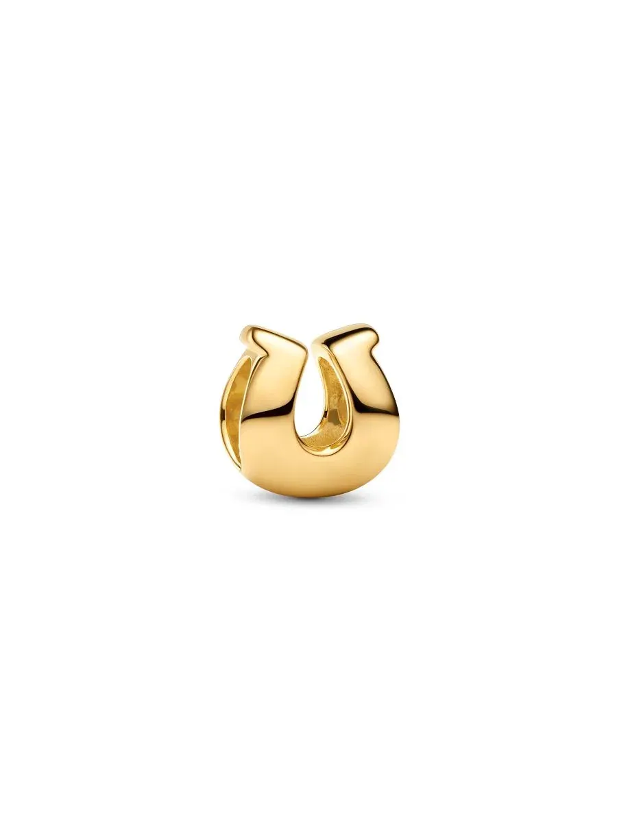 Мини-подвеска в виде подковы Pandora — изображение 1 из 4, оттенок золото