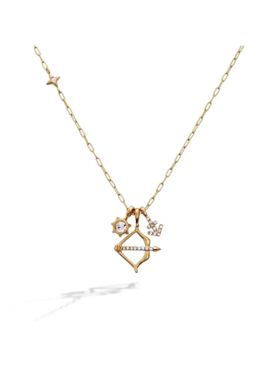 Кулон с зодиакальными символами Sagittarius Zodiac Charm Cluster Alex and Ani