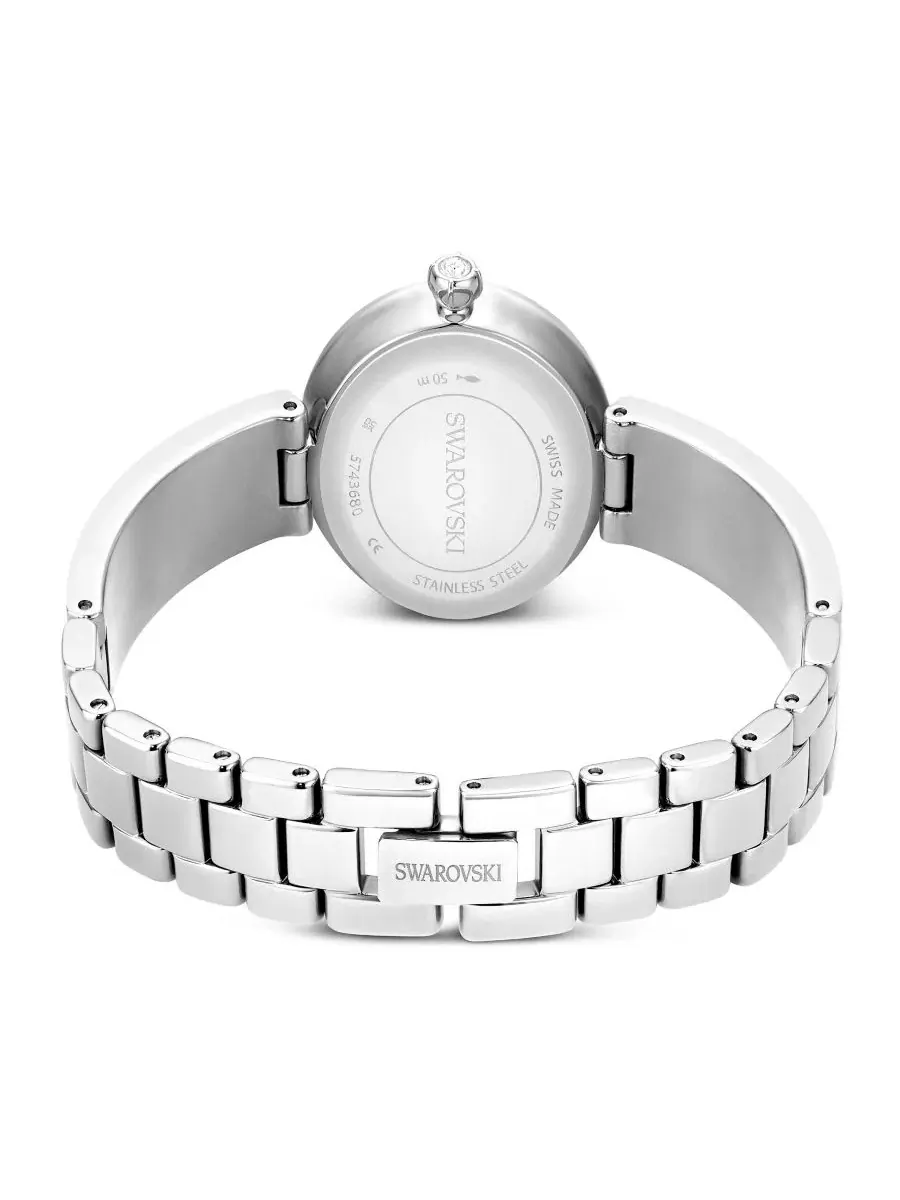 Женские часы Matrix с жемчугом и кристаллами Swarovski, 26 мм Swarovski — изображение 5 из 7, оттенок серебряный