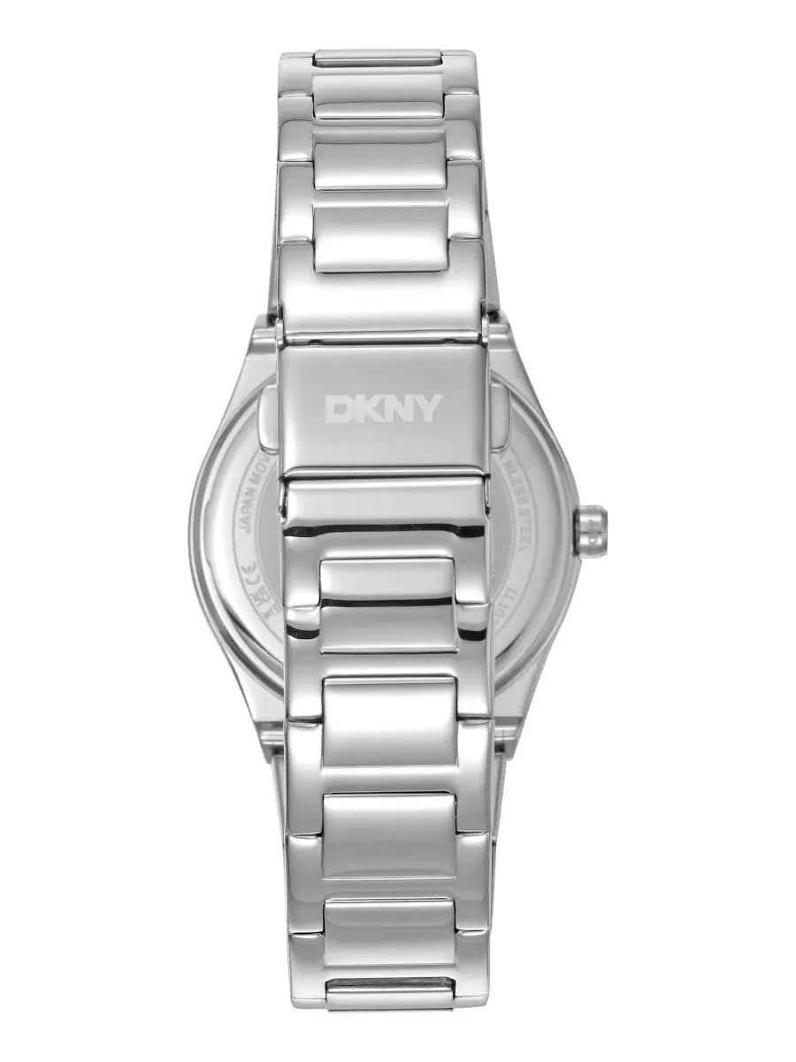 Женские часы с бриллиантами, 33 мм DKNY — изображение 3 из 3, оттенок серебряный