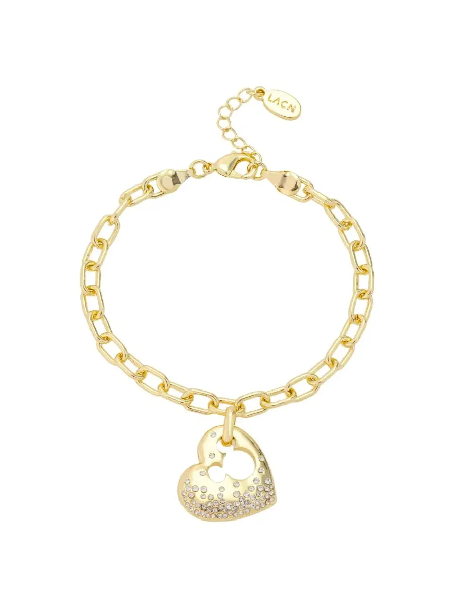Браслет с кристаллами Minnie Mouse Crystal Summer Fun Charm Disney — изображение 1 из 3, оттенок золото