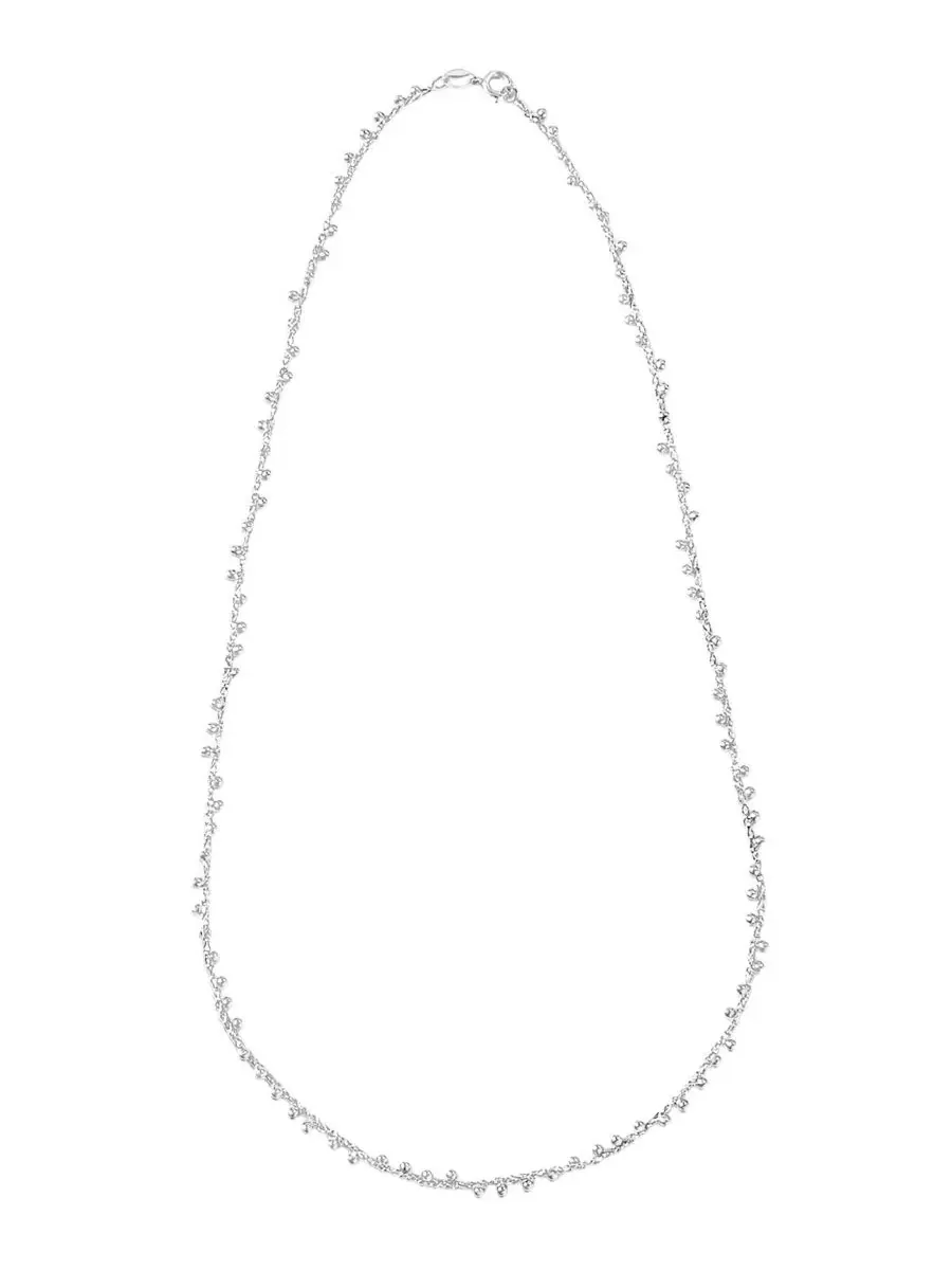 Колье с шарами из стерлингового серебра Primavera Sterling Silver Ball Stud Necklace Giani Bernini — изображение 3 из 3