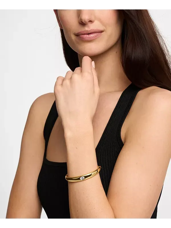 Браслет с овальным камнем Michael Kors — изображение 3 из 3, оттенок золото